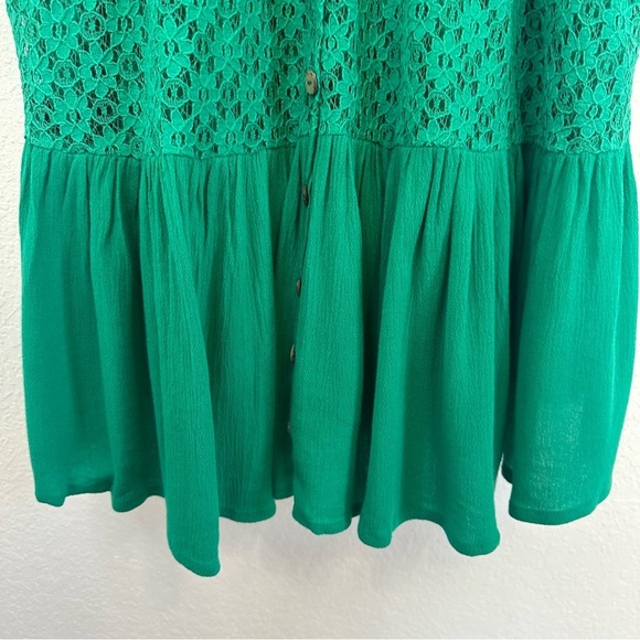 BIBI Green Island Beauty Romper Green 1X - Picture 5 of 16